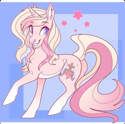 Size: 1080x1071 | Tagged: safe, artist:art_alanis, imported from derpibooru, oc, oc:jinty, pony, unicorn, solo