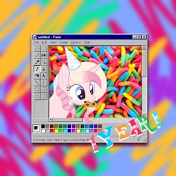 Size: 2048x2048 | Tagged: safe, artist:art_alanis, imported from derpibooru, oc, oc only, oc:jinty, pony, unicorn, solo