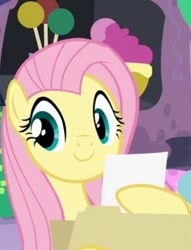 Size: 272x356 | Tagged: safe, imported from derpibooru, screencap, fluttershy, pegasus, pony, cute, smiling