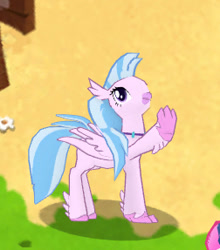 Size: 252x287 | Tagged: safe, imported from derpibooru, screencap, silverstream, gameloft, my little pony: magic princess