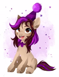 Size: 1556x2048 | Tagged: safe, artist:irusumau, imported from derpibooru, oc, oc only, earth pony, pony, bowtie, solo