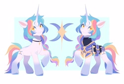 Size: 2048x1402 | Tagged: safe, artist:irusumau, imported from derpibooru, oc, oc only, pony, unicorn, clothes, reference sheet, solo
