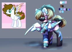 Size: 1500x1100 | Tagged: safe, artist:cofiiclouds, imported from derpibooru, oc, oc only, pegasus, pony, solo