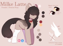 Size: 1500x1100 | Tagged: safe, artist:cofiiclouds, imported from derpibooru, oc, oc only, earth pony, pony, reference sheet, simple background, solo