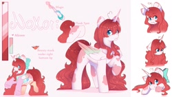 Size: 2300x1300 | Tagged: safe, artist:cofiiclouds, imported from derpibooru, oc, oc only, alicorn, pony, reference sheet, solo