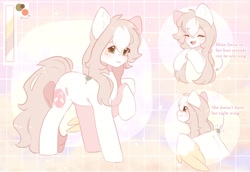 Size: 1600x1100 | Tagged: safe, artist:cofiiclouds, imported from derpibooru, oc, oc only, oc:glassy mind, pegasus, pony, reference sheet, solo