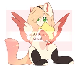 Size: 1131x988 | Tagged: safe, artist:cofiiclouds, imported from derpibooru, oc, oc only, pegasus, pony, adoptable, clothes, socks, solo