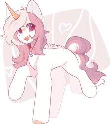 Size: 814x915 | Tagged: safe, artist:cofiiclouds, imported from derpibooru, oc, oc only, pony, unicorn, fusion, solo