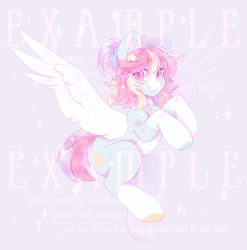 Size: 1428x1444 | Tagged: safe, artist:cofiiclouds, imported from derpibooru, oc, oc only, pegasus, pony, simple background, solo, watermark