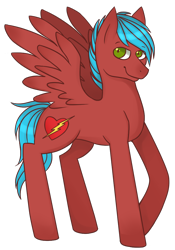 Size: 700x1000 | Tagged: safe, artist:cloudbrownie, imported from derpibooru, oc, oc only, oc:lightningheart, pegasus, commission, looking at you, male, pegasus oc, simple background, solo, spread wings, stallion, transparent background, wings