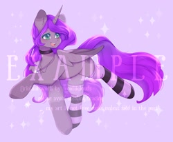 Size: 1669x1378 | Tagged: safe, artist:cofiiclouds, imported from derpibooru, oc, oc only, alicorn, pony, pink background, simple background, solo, watermark