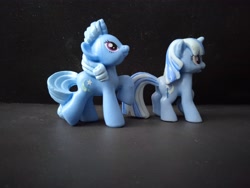 Size: 4160x3120 | Tagged: safe, imported from derpibooru, photographer:hollyn, trixie, pony, unicorn, blind bag, comparison, photo, toy