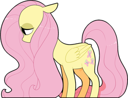 Size: 1024x791 | Tagged: safe, artist:chandelurres, imported from derpibooru, fluttershy, pegasus, pony, female, mare, simple background, solo, transparent background