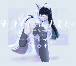 Size: 1400x1225 | Tagged: safe, artist:cofiiclouds, imported from derpibooru, oc, oc only, pony, unicorn, solo, watermark