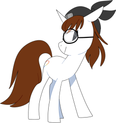 Size: 1024x1085 | Tagged: safe, artist:chandelurres, imported from derpibooru, oc, pony, unicorn, glasses, ninja, simple background, solo, transparent background