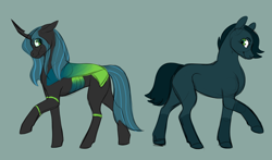 Size: 1280x751 | Tagged: safe, artist:animalstamp, imported from derpibooru, queen chrysalis, oc, changeling, earth pony, pony