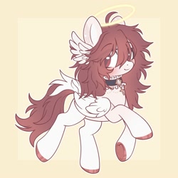 Size: 2000x2000 | Tagged: safe, artist:dreamyveon_, imported from derpibooru, oc, pegasus, pony, solo