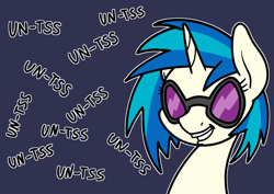 Size: 2048x1448 | Tagged: safe, artist:ewoudcponies, imported from derpibooru, dj pon-3, vinyl scratch, pony, unicorn, bust, female, simple background, solo