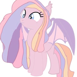 Size: 900x900 | Tagged: safe, artist:arielfan1989, imported from derpibooru, oc, bat pony, pony, solo