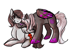 Size: 600x409 | Tagged: safe, artist:dokuyuu, imported from derpibooru, oc, oc only, pegasus, pony, commission, couple, duo, eyes closed, nuzzling, side view, simple background, transparent background