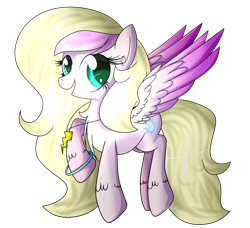 Size: 921x841 | Tagged: safe, artist:angellightyt, imported from derpibooru, oc, oc only, pegasus, pony, bracelet, eyelashes, female, jewelry, mare, necklace, pegasus oc, raised hoof, simple background, smiling, solo, transparent background