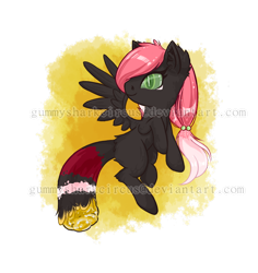 Size: 850x900 | Tagged: safe, artist:gummysharkcircus, imported from derpibooru, oc, oc only, oc:gold nugger, female, mare, simple background, solo, transparent background