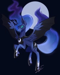 Size: 703x874 | Tagged: safe, artist:shackle_moon, imported from derpibooru, nightmare moon