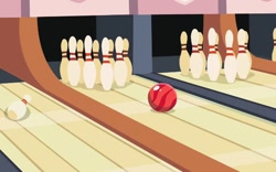 Size: 632x394 | Tagged: safe, imported from derpibooru, screencap, the cutie pox, bowling, bowling ball, bowling pin, no pony