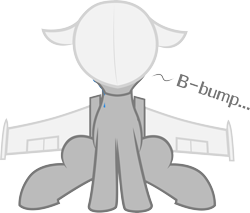 Size: 4644x3961 | Tagged: artist needed, safe, imported from derpibooru, oc, oc only, oc:droner, original species, plane pony, pony, bump, crying, depressed, drone, floppy ears, looking down, no eyes, plane, sad, simple background, sitting, solo, transparent background, vector