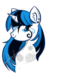 Size: 3500x4000 | Tagged: safe, artist:gummysharkcircus, imported from derpibooru, oc, oc only, oc:snow silk, pony, bust, ear fluff, female, mare, simple background, solo, transparent background