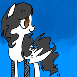 Size: 793x791 | Tagged: safe, artist:chandelurres, imported from derpibooru, oc, pegasus, pony, solo