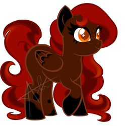 Size: 5000x5000 | Tagged: safe, artist:gummysharkcircus, imported from derpibooru, oc, oc:sugar maple, pegasus, female, mare, pegasus oc, simple background, solo