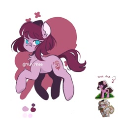 Size: 1080x1080 | Tagged: safe, artist:yun_nhee, imported from derpibooru, oc, oc only, earth pony, pony, solo