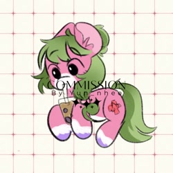 Size: 500x500 | Tagged: safe, artist:yun_nhee, imported from derpibooru, oc, oc only, earth pony, pony, solo