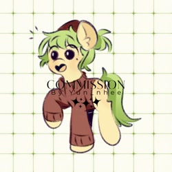 Size: 500x500 | Tagged: safe, artist:yun_nhee, imported from derpibooru, oc, oc only, earth pony, pony, solo