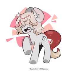 Size: 1280x1280 | Tagged: safe, artist:yun_nhee, imported from derpibooru, oc, oc only, earth pony, pony, solo