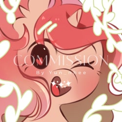 Size: 500x500 | Tagged: safe, artist:yun_nhee, imported from derpibooru, oc, oc only, pony, unicorn, solo