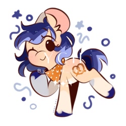 Size: 500x500 | Tagged: safe, artist:yun_nhee, imported from derpibooru, oc, oc only, earth pony, pony, solo