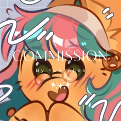 Size: 500x500 | Tagged: safe, artist:yun_nhee, imported from derpibooru, oc, oc only, earth pony, pony, solo