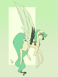 Size: 1280x1692 | Tagged: safe, artist:sallybatbridge, imported from derpibooru, oc, oc only, pegasus, pegasus oc, simple background