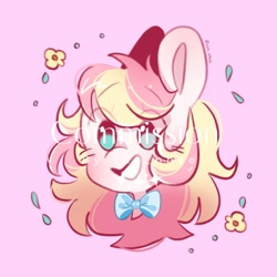 Size: 500x500 | Tagged: safe, artist:yun_nhee, imported from derpibooru, oc, oc only, earth pony, pony, solo