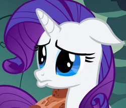 Size: 899x767 | Tagged: safe, imported from derpibooru, screencap, rarity, pony, unicorn, a dog and pony show, season 1, about to cry, cropped, crying, cute, female, mare, poor rarity, pouting, sad, sadorable, solo, teary eyes