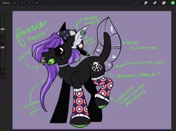 Size: 2732x2048 | Tagged: safe, artist:dejji_vuu, imported from derpibooru, oc, oc only, alien, alien pony, pony, solo