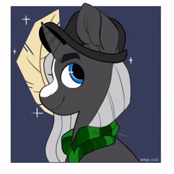 Size: 3000x3000 | Tagged: safe, artist:dejji_vuu, imported from derpibooru, oc, oc only, pony, unicorn, solo