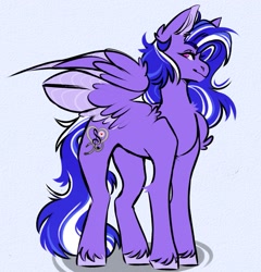 Size: 877x912 | Tagged: safe, artist:dejji_vuu, imported from derpibooru, oc, oc only, oc:skypaw, pegasus, pony, solo