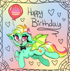 Size: 865x871 | Tagged: safe, artist:h0rsefeathers, imported from derpibooru, oc, oc only, bat pony, pony, solo