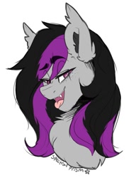Size: 1051x1371 | Tagged: safe, artist:h0rsefeathers, imported from derpibooru, oc, oc only, bat pony, pony, solo