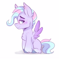 Size: 3000x3000 | Tagged: safe, artist:h0rsefeathers, imported from derpibooru, oc, oc only, pegasus, pony, simple background, solo, white background