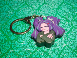 Size: 1280x960 | Tagged: safe, artist:made_by_franch, imported from derpibooru, aria blaze, human, equestria girls, aria, disguise, disguised siren, handmade, keychain, solo, trinket