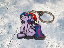 Size: 1280x960 | Tagged: safe, artist:made_by_franch, imported from derpibooru, twilight sparkle, alicorn, butt, handmade, keychain, plot, solo, trinket, twilight sparkle (alicorn)